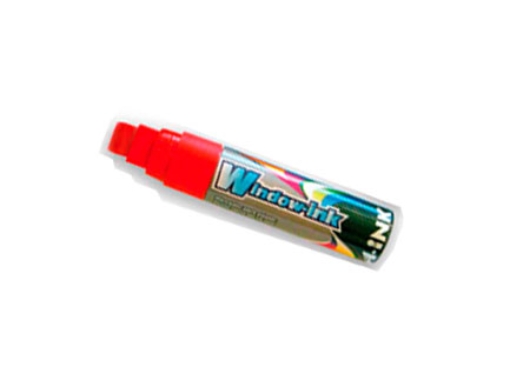 Imagen de MARCADOR A-INK P/VIDRIO 15MM ROJO C/12