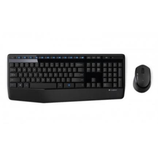 Imagen de Kit Teclado y Mouse Logitech MK345 Inalámbrico 1000 dpi USB Color Negro
