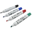 Imagen de Juego Marcador Pizarrón Bco Nextep 4 Colores Punta Gruesa Cincel 4mm