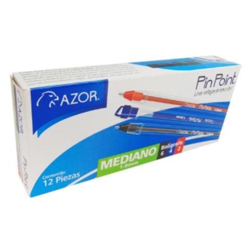 Imagen de BOLIGRAFO PIN POINT P. MED 1.0MM SURTIDO CAJA C/12