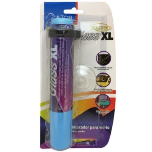 Imagen de MARCADOR AQUARELO GLASS AZUL BLISTER C/1