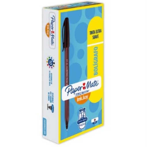 Imagen de BOLÍGRAFO PAPERMATE KILOMÉTRICO CAFE 1.0MM C/12