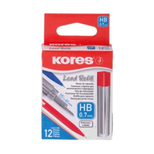 Imagen de K MINAS PARA LAPICERO HB 0.7MM TUBO
