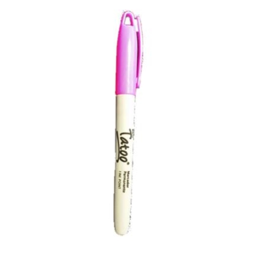 Imagen de MARCADOR PERM TATOO P/FINO ROSA FUCSIA CAJA C/6