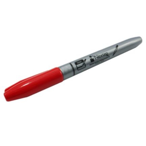 Imagen de Marcador Permanente Nextep Punto Fino 2mm Rojo c/12 Pzas