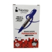 Imagen de Marcador Permanente Nextep Punto Fino 2mm Azul c/12 Pzas