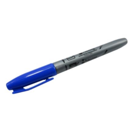 Imagen de Marcador Permanente Nextep Punto Fino 2mm Azul c/12 Pzas