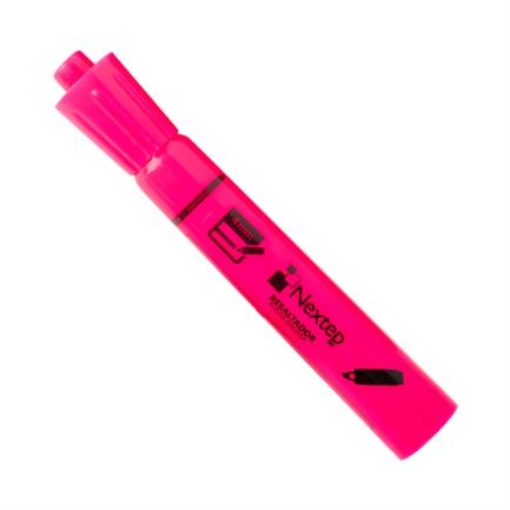 Imagen de Marcador Resaltador Nextep Color Rosa C/12 Pzas