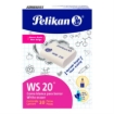 Imagen de BORRADOR PELIKAN WS-20 LAPIZ BLANCO C/20