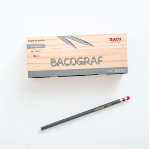 Imagen de LAPIZ BACO GRIS C/50
