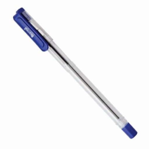 Imagen de Bolígrafo Samsill Escolar Tipo Gel Punto Fino 0.7 mm Color Azul C/12
