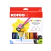 Imagen de COLORES TRIANGULARES KORES 3MM ESTUCHE C/24