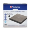 Imagen de Grabadora Verbatim CD/DVD Externa SlimLine Color Negro