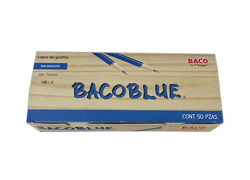 Imagen de LAPIZ BACO AZUL C/50