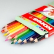 Imagen de COLORES TRIANGULARES KORES JUMBO 5MM ESTUCHE C/12