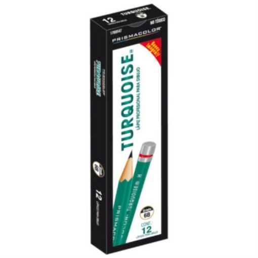 Imagen de LAPIZ BEROL TURQUOISE GRADO 6B C/12