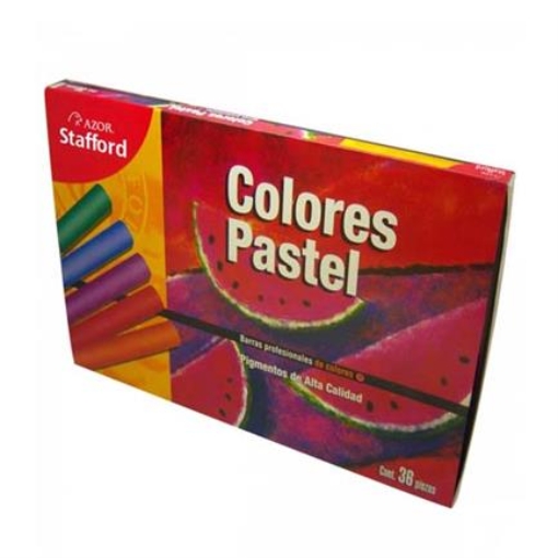 Imagen de COLORES PASTEL EN SECO STAFFORD ESTUCHE C/36