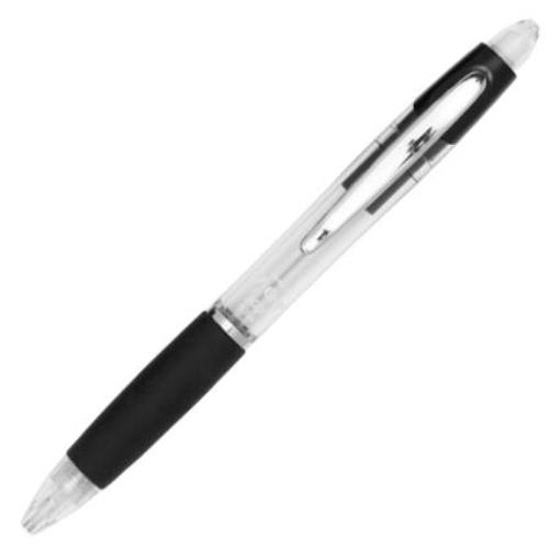 Imagen de LAPICERO ZEBRA Z-GRIP MAX 0.7MM NEGRO C/12