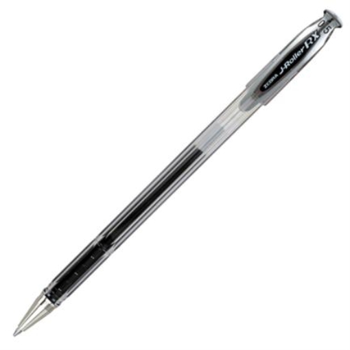 Imagen de BOLIGRAFO ZEBRA GEL J-ROLLER RX FINO .5MM NEGRO PQTE/12