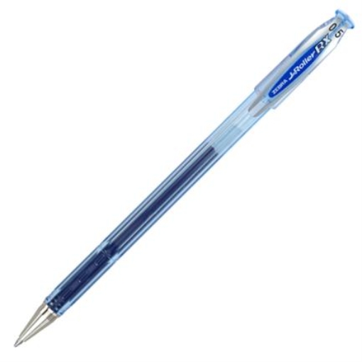Imagen de BOLIGRAFO ZEBRA GEL J-ROLLER RX FINO .5MM AZUL C/12