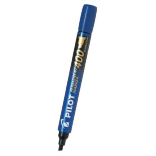 Imagen de MARCADOR PERM S400 PILOT AZUL CAJA C/12