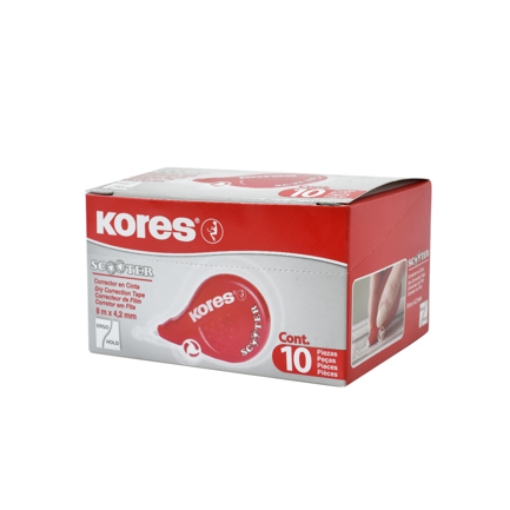 Imagen de Corrector Kores Scooter Tipo Cinta 8m x 4.2mm C/10