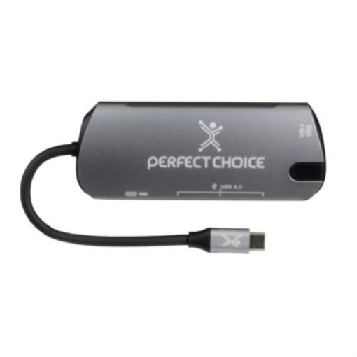Imagen de Hub Perfect Choice USB Tipo C