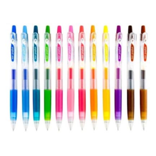 Imagen de BOLIGRAFO PILOT POPLOL 0.7 GEL C/12 COLORES BASICOS