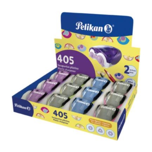 Imagen de SACAPUNTAS PELIKAN DEPÓSITO 405 C/12 PIEZAS