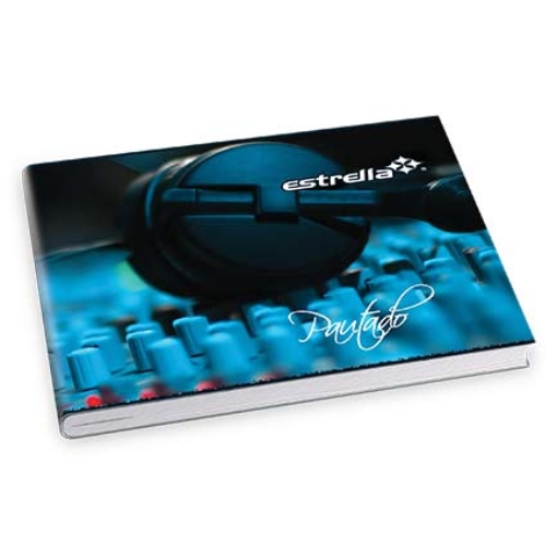 Imagen de CUADERNO ESTRELLA PAUTADO ENGRAPADO ITALIANA 20 HJS