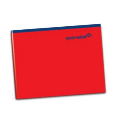 Imagen de CUADERNO ESTRELLA ENGRAPADO ITALIANA C7 50 HJS