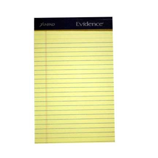 Imagen de BLOCK ESSELTE EVIDENCE MEDIA CARTA AMARILLO RAYADO C/50 HJS