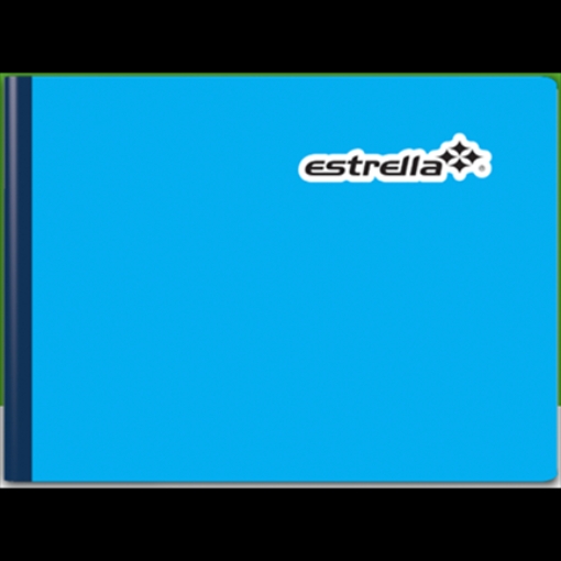 Imagen de CUADERNO ESTRELLA COSIDO ITALIANA RAYA 100 HOJAS