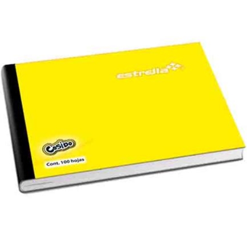 Imagen de CUADERNO ESTRELLA COSIDO ITALIANA C/ALEMAN  100 HOJA