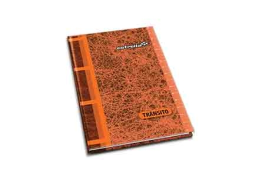 Imagen de LIBRETA ESTRELLA TRANSITO PASTA DURA 96 HOJAS