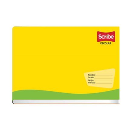 Imagen de CUADERNO SCRIBE ITALIANO GRAPADO RAYA 100 HJS C/48