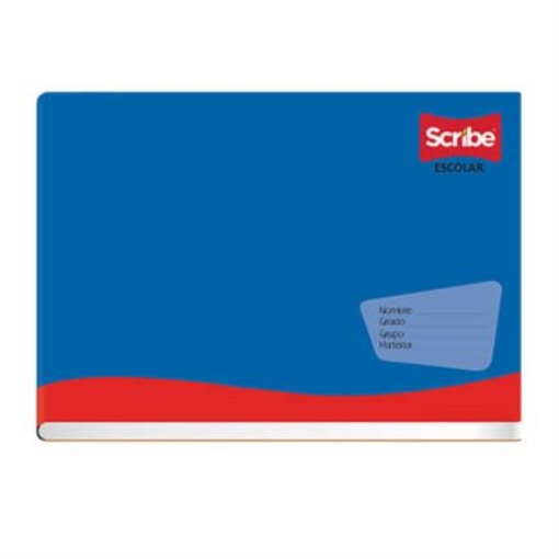 Imagen de CUADERNO SCRIBE ITALIANO GRAPADO C7 100 HJS C/48