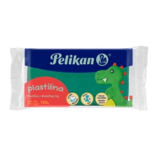 Imagen de PLASTILINA MARKETA PELIKAN VERDE 180 GRS