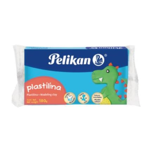 Imagen de PLASTILINA MARKETA PELIKAN AZUL 180 GRS