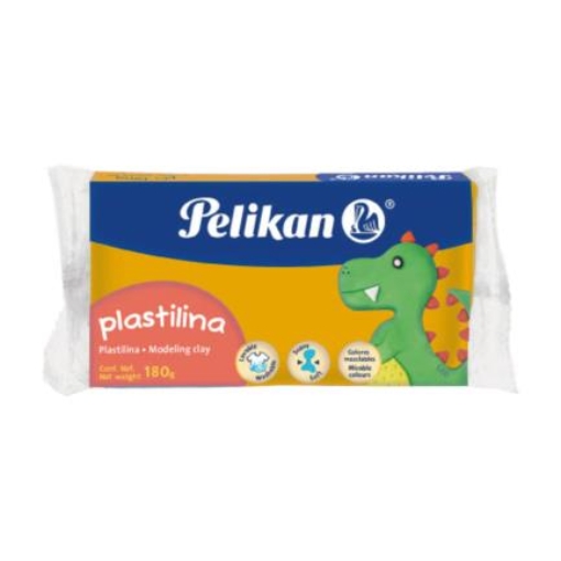 Imagen de PLASTILINA MARKETA PELIKAN NARANJA 180 GRS