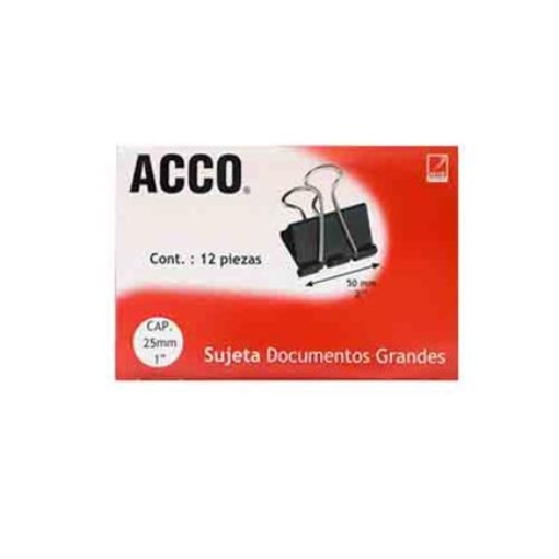 Imagen de SUJETA DOCUMENTOS ACCO 5435 GRANDE C/12 SUJETADORES
