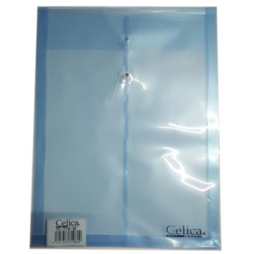 Imagen de SOBRE P/DOCUMENTOS CELICA T/CARTA C/HILO AZUL C/12 PIEZAS