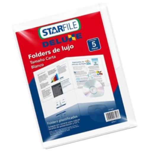 Imagen de FOLDER MAPASA DELUXE BLANCO CARTA 24X30