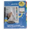 Imagen de SEPARADOR ACCO 447 MULTIDEX BASIC 31 DIVISIONES