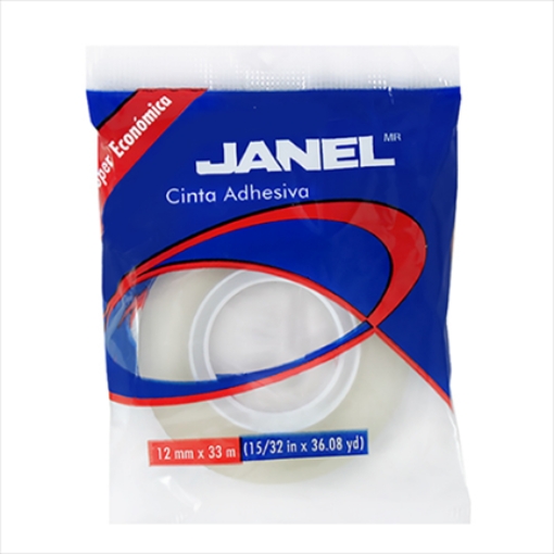 Imagen de CINTA JANEL ADHESIVA ECONÓMICA 255 12X33