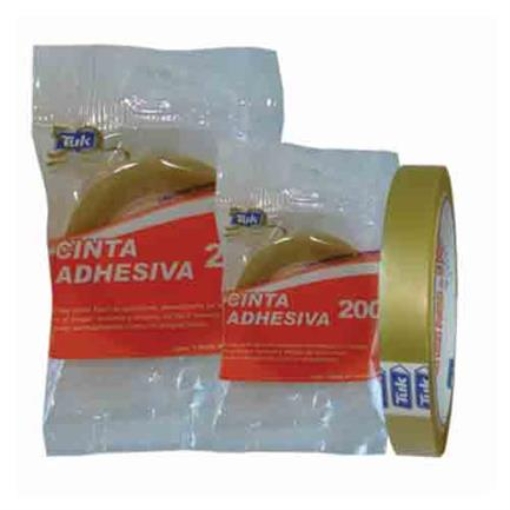 Imagen de CINTA ADHESIVA TUK 200 .024X65 MTS