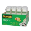 Imagen de CINTA 3M MAGICA .018X12.7 C/DESPACHADOR C/4