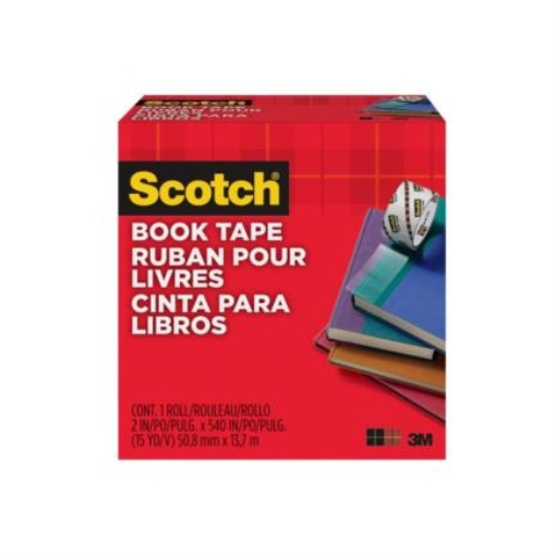 Imagen de CINTA 3M BOOK TAPE .050x13MTS