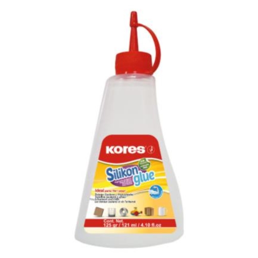 Imagen de PEGAMENTO SILICON KORES 125 ML C/12