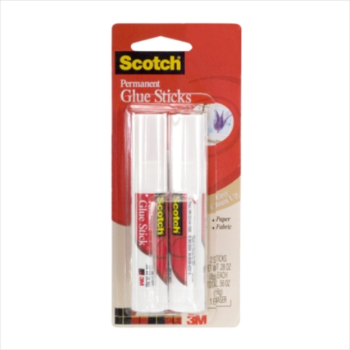 Imagen de Lapiz Adhesivo 3M 6008-2 Scotch Twin Pack .28 Oz C/6 Blister de 2 Pzas